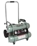 Hitachi EC129 15 Amp 3-1/2 Horsepower 5 Gallon Oiled Wheeled Twin Hot Dog Compressor
