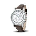 Kronsegler Poseidon Chronograph Weiss Edelstahl