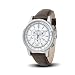 Kronsegler Poseidon Chronograph Weiss Edelstahl