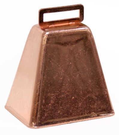 3'' Copper Cowbell