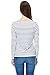 Bearsland Maternity Women Striped Long Sleeves Maternity Nursing Top,Black/White,Medium