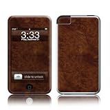 Dark Burlwood Design Apple iPod Touch 2G (2nd Gen) / 3G (3rd Gen) Protector Skin Decal Sticker
