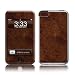 Dark Burlwood Design Apple iPod Touch 2G (2nd Gen) / 3G (3rd Gen) Protector Skin Decal Sticker