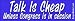 Talk is cheap, unless congress is in session - Refrigerator Magnets 7x2 in