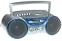 Sharp QTCD250S Boombox with Digital Tuner