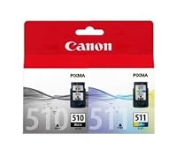 Canon - Pg-510cl-511 Multipack - Cartouche Dencre Dorigine - Noircouleur