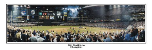 Buy MLB Arizona Diamondbacks Chase Field Stadium, 2001 World Series Champion Panoramic Print Unframed by Rob Arra