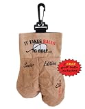 from MySack MySack It Takes Balls to Golf Senior Edition Model 06181
