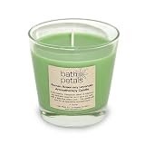 Bath Petals Roman Rosemary Lavender Aromatherapy Soy Candle