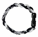6"L Energy Bracelet in Black and White Color