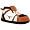 Brown/White