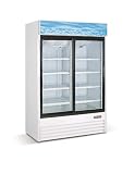 MAXX Cold MCGDM2SL 49-Cu-Ft Two Door Sliding Glass Commercial Merchandiser