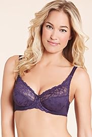 Jacquard Lace Underwired Bra