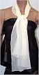 Fantastic Solid Crinkle Silk Georgette Scarf Oblongs
