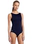 Speedo Women's Speedo Women'S Aquatic Lycra Blend High Neck With Core Stabilizer Swimsuit