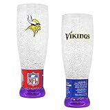 16oz Crystal Freezer Pilsner NFL - Minnesota Vikings