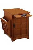 Craftsman Magazine Table Wood-top Dark Oak