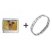 terrier26 - Jack Russel Terrier Italian Charm Bracelet