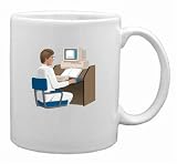 Nurse at Computer Mug