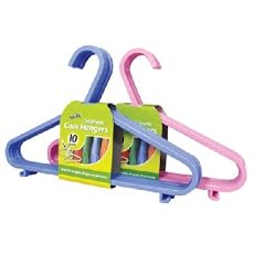 10 PACK NEW CHILDRENS KIDS CHILD BABY CLOTHES COAT HANGERS