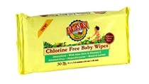 Earth's Best TenderCare Chlorine Free Baby Wipes Refills, 30-Count Packages (Case of 24)(720 Wipes)