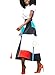 Lovezesent Women's High Waist Dress Color Block A Line Maxi Long Skirt