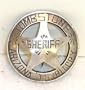 Sheriff Tombstone Arizona Obsolete Old West Police Badge