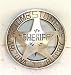 Sheriff Tombstone Arizona Obsolete Old West Police Badge