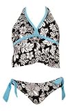Butterfly Garden Girls Two Piece Tankini Swimsuit - Plus Size Swimwear Plus Size Swimsuit