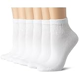Hanes Women's Comfort Blend Ankle Sock (Pack of 6)