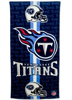 Caseys Distributing 9960602620 Tennessee Titans Beach Towel