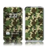 Woodland Camo Design iPod touch 2G (2nd Generation) Protector Skin Decal Sticker