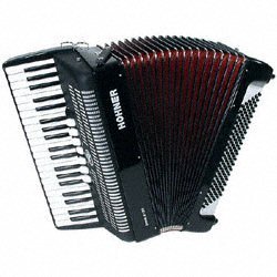 Bravo III 72 Piano Accordion Black