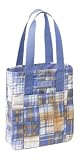  : JanSport Classic Tote (White/Multi Patchwork)