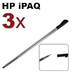 3-Pack Stylus for HP iPAQ 1910 1935 1945 4155 4150, Metal w Reset Pin
