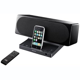 Sony SRSGU10iP 2-Channel Dock speaker for iPod and iPhone (Black)