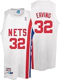 NBA Men's New Jersey Nets Julius Erving Retired Player Swingman Jersey (White, XX-Large)