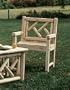 Tahawus Garden Chair (White Cedar) (27"L x 19"D x 35"H)