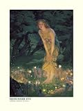 Edward Robert Hughes (Midsummer Eve) Art Poster Print - 24 X 32