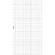 FiloFax Personal White Quadrille Notepaper