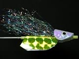 NEW FLIES Holographic & Glow in Dark Floating Polaris Flies Holographic & Glow in Dark Floating Head Pearlescent Croc-Hide Nuclee-r Tube & Trolling Turbulator Fly #97