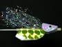 NEW FLIES Holographic & Glow in Dark Floating Polaris Flies Holographic & Glow in Dark Floating Head Pearlescent Croc-Hide Nuclee-r Tube & Trolling Turbulator Fly #97