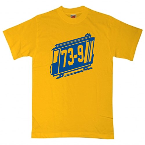 73-9 GOLD Golden State Warriors T-Shirt