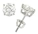 3.15cttw Round Diamond Stud Earrings Egl F-G/SI3