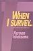 Book When I Survey.....A Lenten Anthology