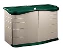 Rubbermaid 18 Cubic Feet Split-Lid Deck Storage Shed # 3753