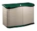 Rubbermaid 18 Cubic Feet Split-Lid Deck Storage Shed # 3753