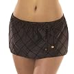 Isaac Mizrahi for Target® Brown Flocked Skirtini Swim Bottom