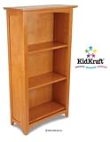 Avalon 3 Shelf Bookcase In Honey By KidKraft