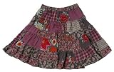 Room Seven Patchwork Frilly Cotton Skirt